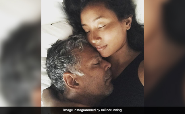 "My Favourite Place Is In Your Arms": Milind Soman's Loved-Up Post For Wife Ankita Konwar