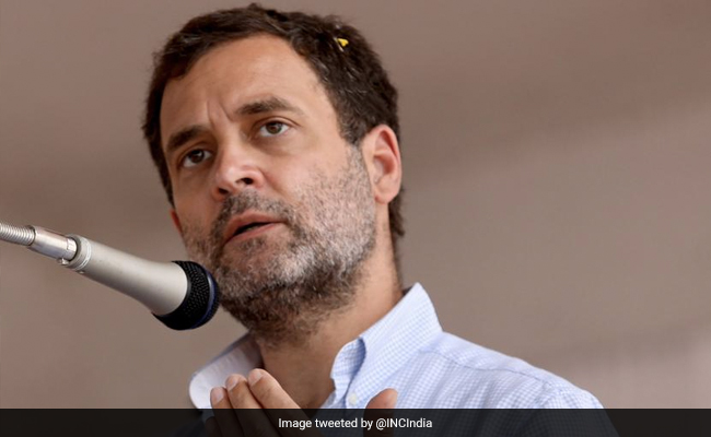 Tamil Nadu Chief Minister "Trapped" As He's "Corrupt", Alleges Rahul Gandhi