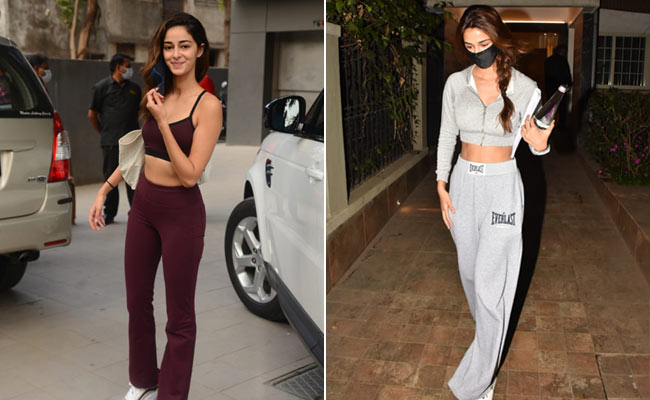 Ananya Panday And Disha Patani Are Making Sporty Sets The New Co-Ords
