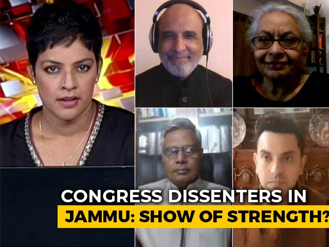 Congress Dissenters' Message To Central Leadership?