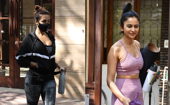 Like Rakul Preet Singh And Malaika Arora's Workout Looks The Celebrity Athleisure Trend Isn't Going Anywhere