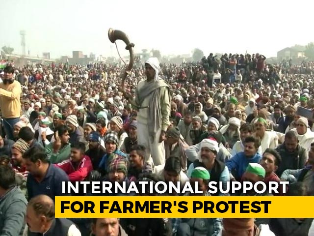 "Sensationalist": Government As Foreign Celebs Back Farmers' Protest