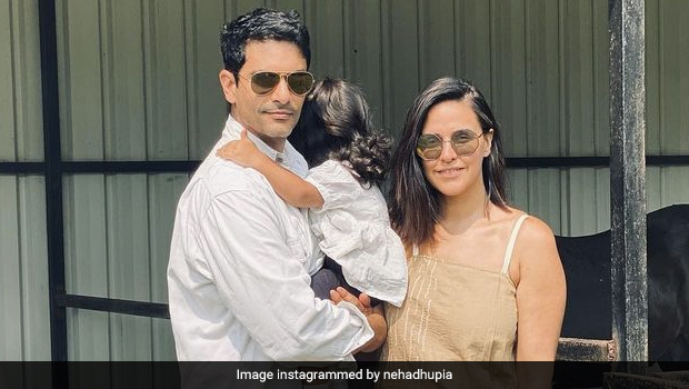 Angad Bedi Cuts Birthday Cakes With Daughter, Twice; Neha Dhupia Shares Adorable Video
