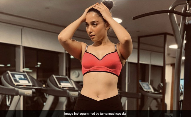 Tamannaah, In A Workout And Repeat Mode These Days, Shares Pic From Her Fitness Session