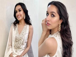 Shradda Kapoor's Dazzling White <i>Lehenga</i> Is Made To Shine For The Wedding Season Shradda Kapoor's Dazzling White <i>Lehenga</i> Is Made To Shine For The Wedding Season