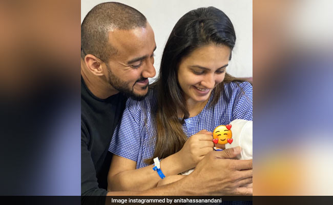 "New Mommy" Anita Hassanandani Shares First Pic Of Baby Boy