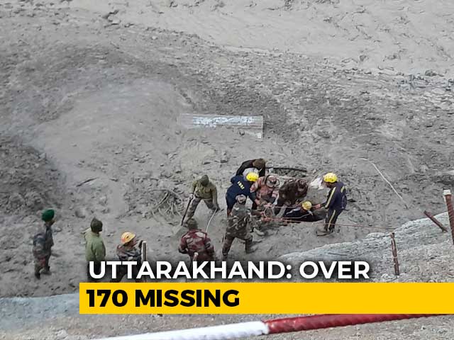 Huge Flood As Uttarakhand Glacier Breaks, 14 Dead, 170 Missing