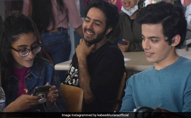 A Pic From Renee Sen And Darsheel Safary's Work Diaries