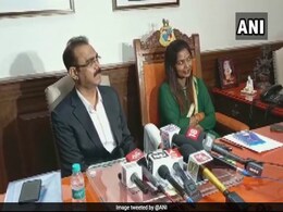 Watch: Mumbai Civic Official Accidentally Drinks Sanitiser Instead Of Water Watch: Mumbai Civic Official Accidentally Drinks Sanitiser Instead Of Water