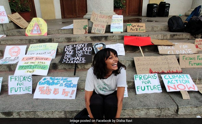 Activist Disha Ravi 22 Arrested Over Greta Thunberg Toolkit Faces Conspiracy Charge Activist Disha Ravi 22 Arrested Over Greta Thunberg Toolkit Faces Conspiracy Charge