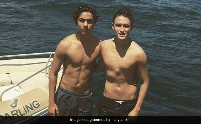 Viral: Aryan Khan's Shirtless Pic With His Friend