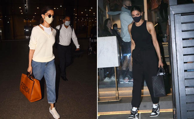 How Deepika Padukone Stylishly Wears Her Sneakers With Athleisure And Everything Else