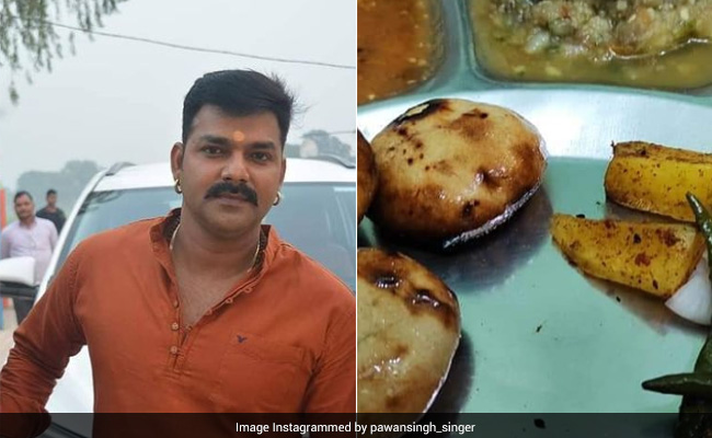 भोजपुरी एक्टर पवन सिंह ने उठाया 'लिट्टी चोखा' का आनंद, इंटरनेट पर खूब वायरल हो रहीं Photos