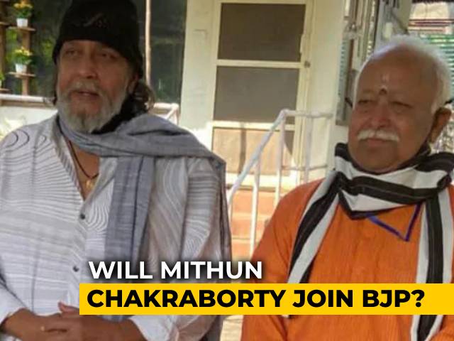 "Breakfast, No Politics": Mithun Chakraborty Hosts RSS Chief Mohan Bhagwat