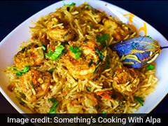 Watch: How To Make Spicy Prawns Masala Rice (Jhinga Pulao) At Home Watch: How To Make Spicy Prawns Masala Rice (Jhinga Pulao) At Home