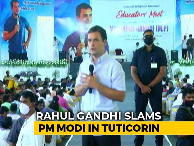 "Have Defeated Much Bigger Enemy Than This": Rahul Gandhi's Dig At PM