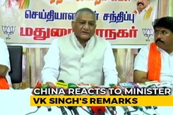"Unwitting Confession": China On Minister VK Singh's "Transgressed" Take "Unwitting Confession": China On Minister VK Singh's "Transgressed" Take