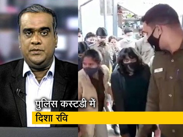 बड़ी खबर : टूलकिट मामले में दिशा रवि को पुलिस कस्टडी में भेजा