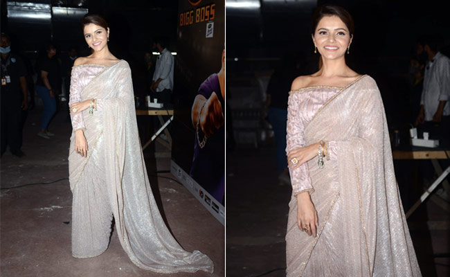 <i>Bigg Boss 14</i> Winner Rubina Dilaik Is A Shining Star In A Shimmering <i>Saree</i>