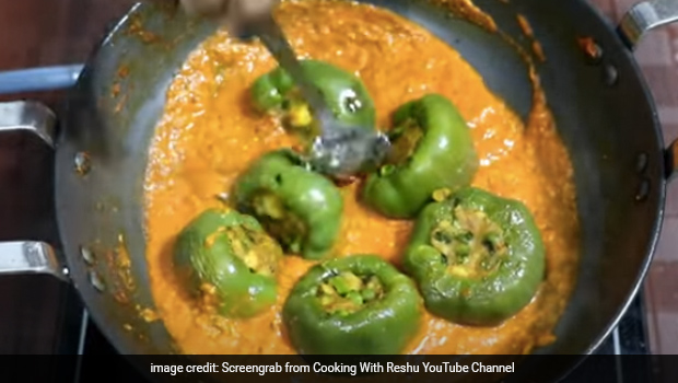 Watch: How To Make Stuffed Capsicum - An Easy-Peasy Recipe Video