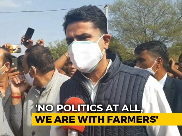 "We Stand In Solidarity With Farmers": Sachin Pilot