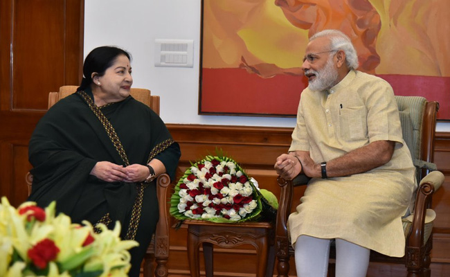 PM Modi's "Remember Jayalalithaa" Jibe At DMK In BJP's Solo Tamil Nadu Fight