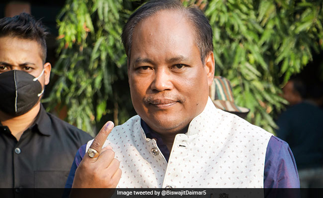 BJP's Biswajit Daimary Elected Unopposed To Rajya Sabha From Assam