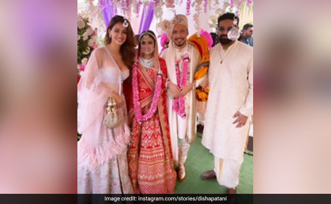 Disha Patani Is Busy Making Memories At Her Friend's Wedding. See Pics