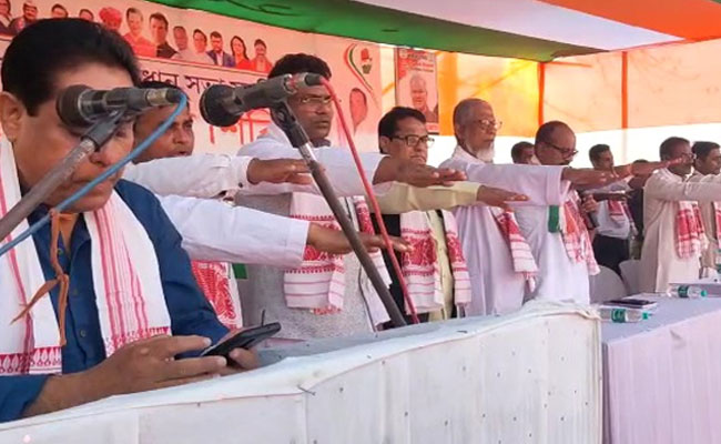 'Team Baghel' Training Assam Congress Leaders, Workers Ahead Of Election
