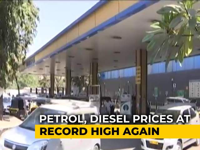 Petrol, Diesel Prices At Record High Again
