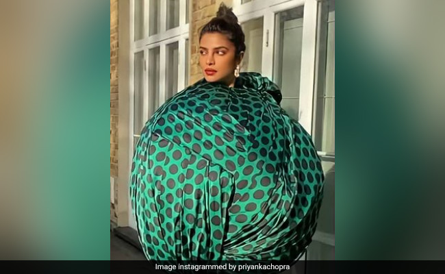 Priyanka Chopra's Orb Dress Sparks Meme Fest. Her Reaction