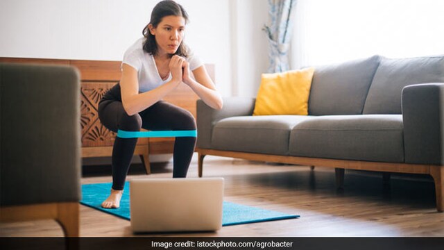 Resistance bands can make exercises more challenging