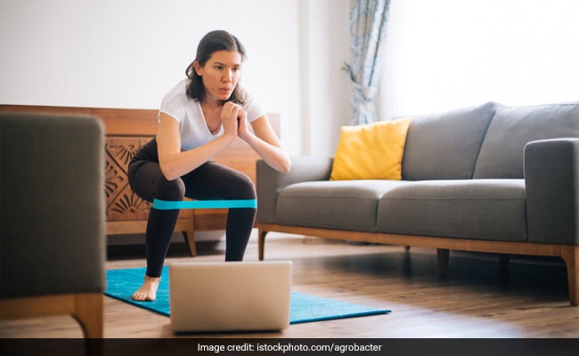 Resistance bands can make exercises more challenging
