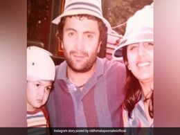 Rishi And Neetu Kapoor With Tiny Riddhima In A Million-Dollar Throwback Pic Rishi And Neetu Kapoor With Tiny Riddhima In A Million-Dollar Throwback Pic