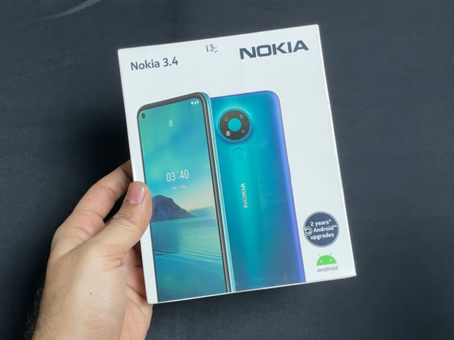 Nokia 3.4 Unboxing: Android One on a Budget