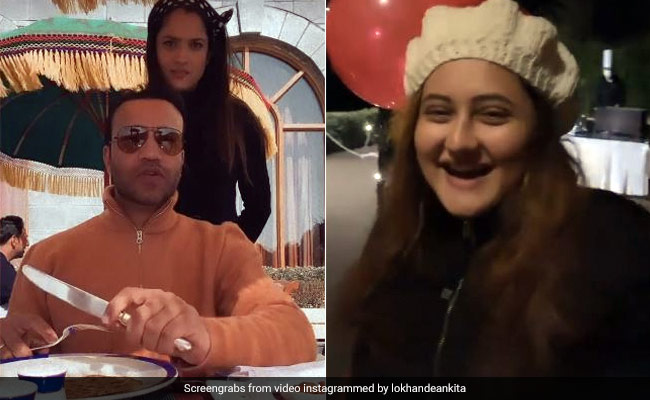 अंकिता लोखंडे बॉयफ्रेंड संग शिमला में सेलिब्रेट कर रही थीं वैलेंटाइंस डे, तभी आ पहुंचीं रश्मि देसाई...देखें Video