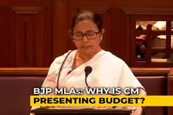 Mamata Banerjee Presents Vote-On-Account, Opposition Boycotts Speech Mamata Banerjee Presents Vote-On-Account, Opposition Boycotts Speech