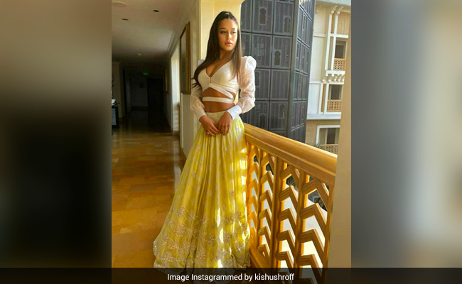 Krishna Shroff Is A Ray Of Sunshine In Pics From Friend's Wedding