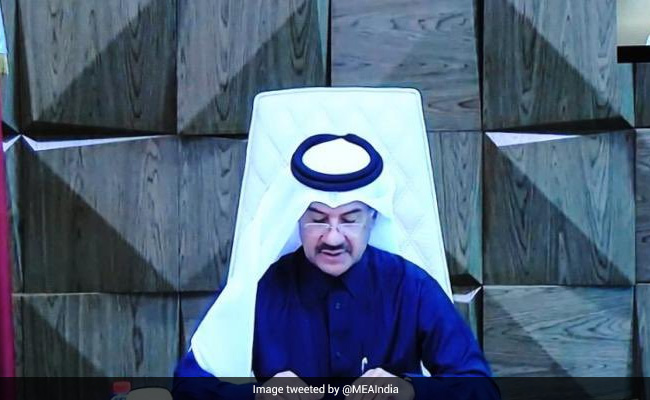 India, Qatar Review Bilateral Ties In Areas Including Energy, Trade