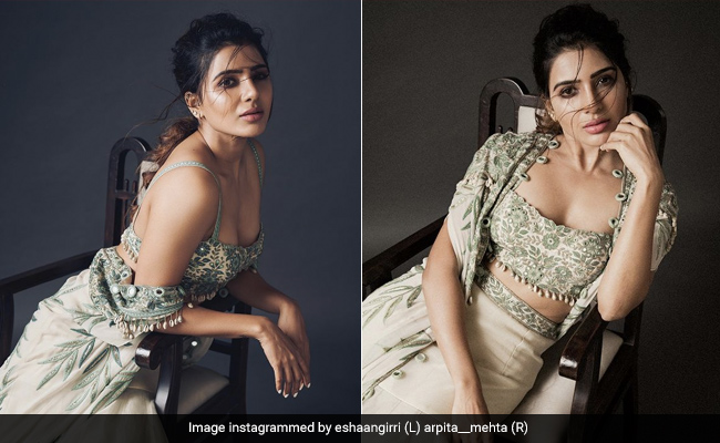 Samantha Ruth Prabhu’s Fusion Outfit Is The Only Inspiration We Need This Wedding Season