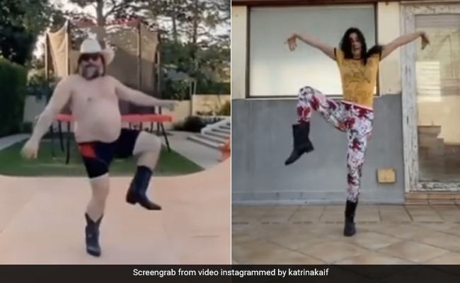 Katrina Kaif Recreated Jack Black's "Stay At Home" Dance Routine. The Result...