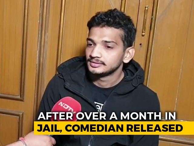 "Full Faith In Judiciary": Comic Munawar Faruqui Walks Out Of Indore Jail