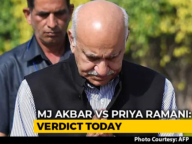 Delhi Court Verdict In MJ Akbar's Defamation Case Against Priya Ramani Today