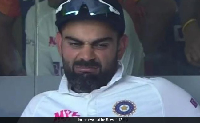 Virat Kohli's Hilarious Expression During Chennai Test Inspires A Ton Of Memes