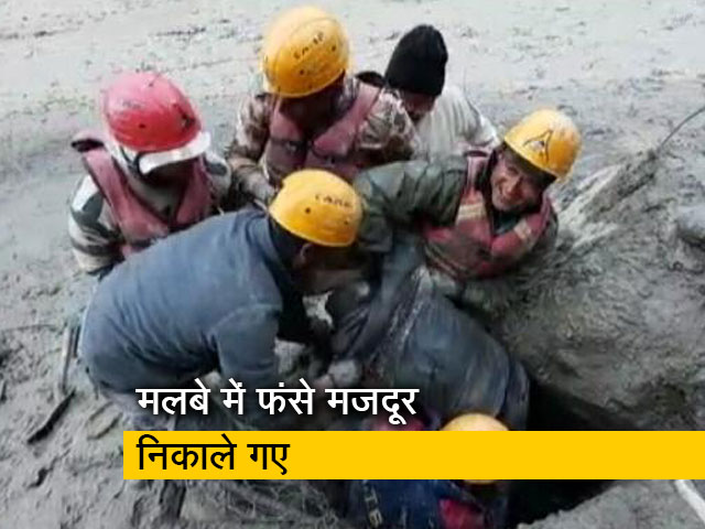 उत्तराखंड हिमस्खलन से तबाही: सुरंग में फंसे 12 मजदूर निकाले गए, राहत बचाव कार्य जारी