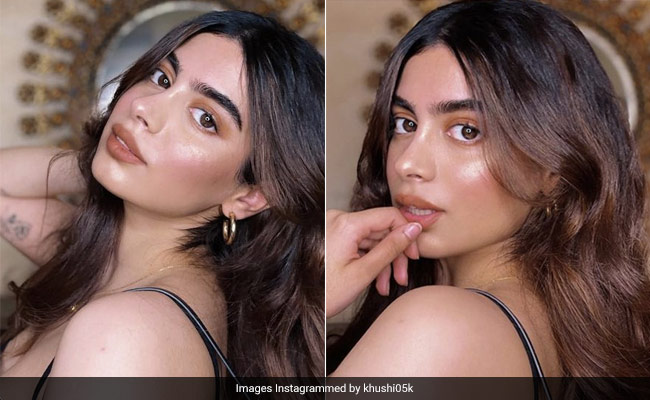 Khushi Kapoor Raises The Glam Makeup Quotient Higher In Her Illuminated Look