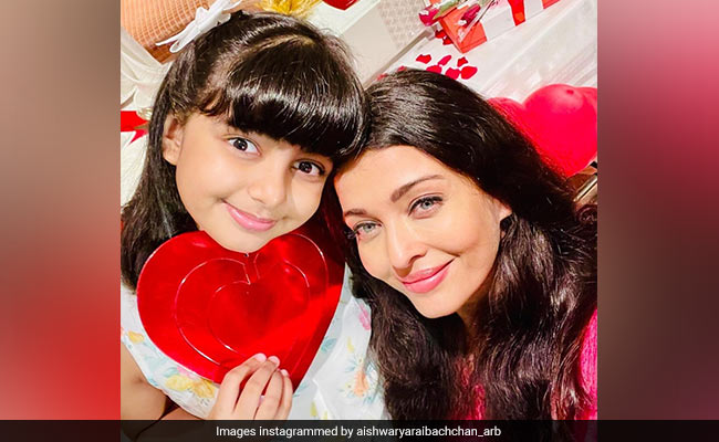 Meet Aishwarya Rai Bachchan's Valentine - "Darling Angel" Aaradhya