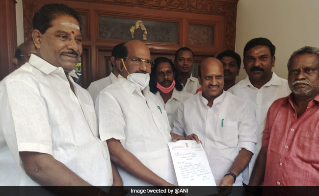 Ex-Congress MLA Lakshminarayanan Joins All India NR Congress