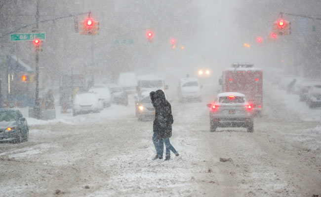 "Life-Threatening Situation": Snow, Wind Hammer US Northeast