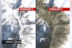 Exclusive: Satellite Images of Uttarakhand Disaster Exclusive: Satellite Images of Uttarakhand Disaster